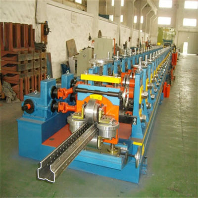 quality Dingbo Steel Rack Upright Roll Forming Machine 16 Roller Stations factory