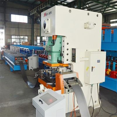 quality 45 Steel Strut Channel Roll Forming Machine 8T Machine Weight factory