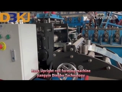 Rack upright roll forming machine