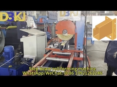 Step beam roll forming machine