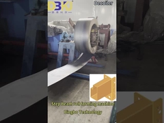 Step beam roll forming machine