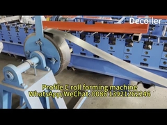 Customized C shape roll forming machine