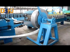 Hydraulic punching Rack upright roll forming machine