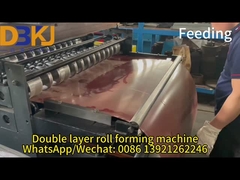 Double layer roll forming machine