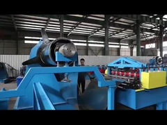 Deck floor roll forming machine